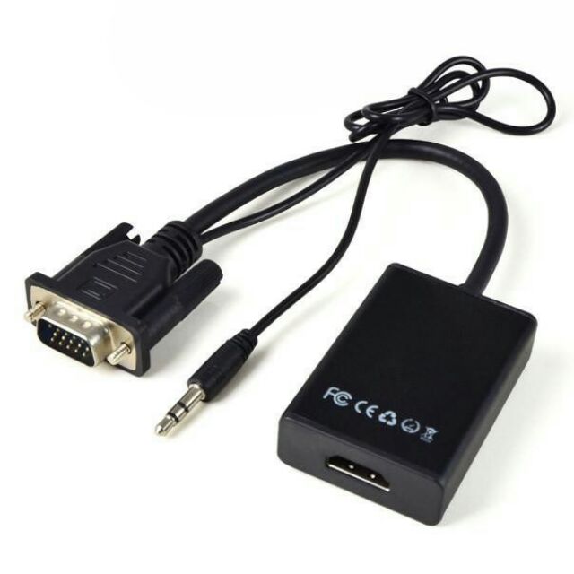 Cable VGA ra HDMI có jack audio