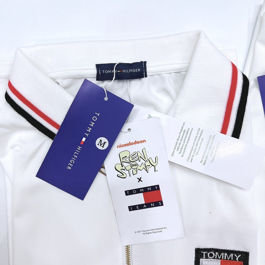 ÁO POLO TOMMY HILFIGER CỔ VIỀN KÉO KHOÁ