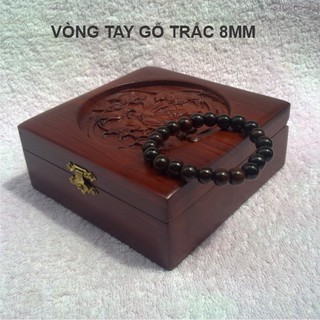 Vòng Tay Gỗ Trắc 8mm - 22 hạt
