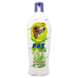 Sữa tắm chó mèo Fay 4 sao 300ml và 800ml