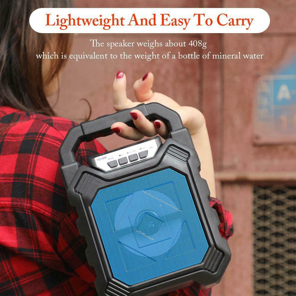 ̣̣̣LOA BLUETOOTH KARAOKE XÁCH TAY KÈM MICRO CÓ DÂY CAO CẤP CH621 | 608DW | 668DW CÓ ĐÈN LED ĐỔI MÀU