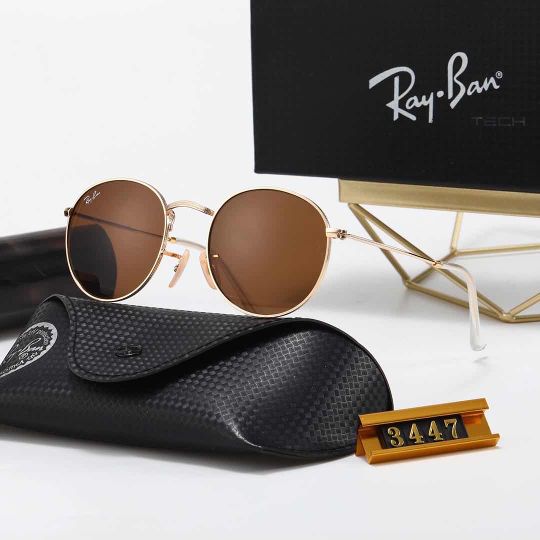 Ray-Ban_ chính hãng Kính râm 2021 Thời trang Hàn Quốc mới Kính râm nam nữ một mảnh Cặp đôi hợp thời trang Du lịch ngoài trời Kính râm lái xes