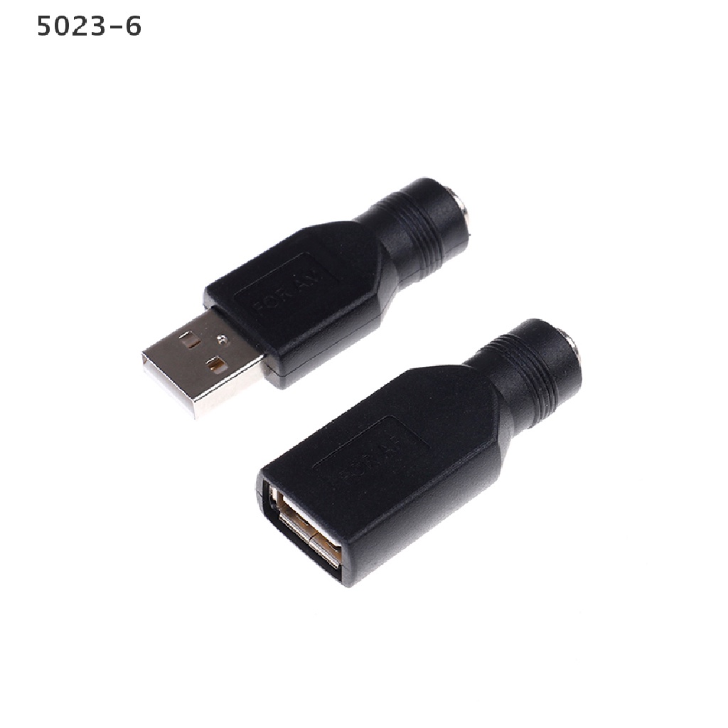 Đầu Chuyển Đổi 5023-6 5V 5.5x2.1mm dc usb 2.0 Cho Máy Tính