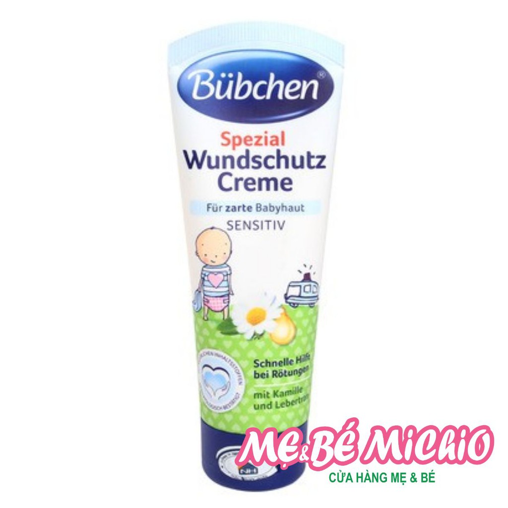 [CHÍNH HÃNG] KEM TRỊ HĂM CHO BÉ BUBCHEN ĐỨC 75ML