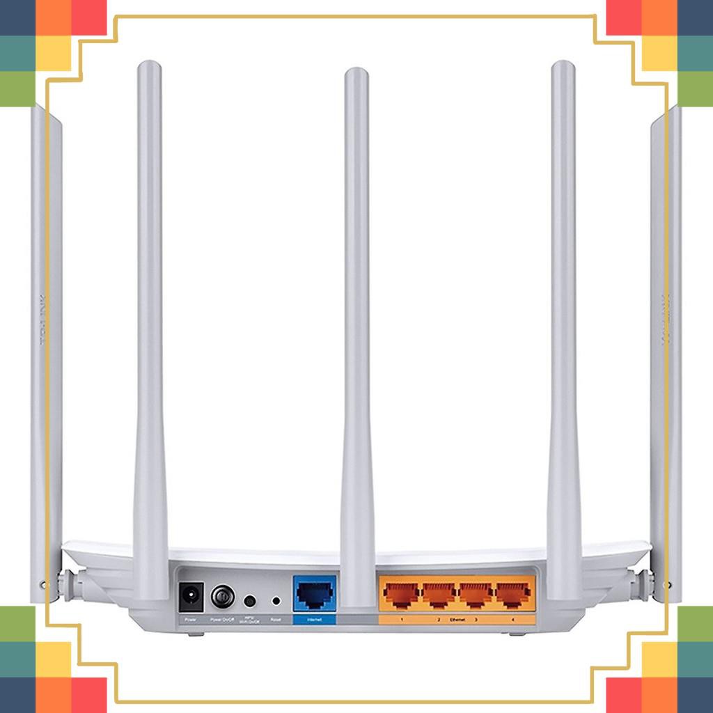 Bộ Phát Wifi TPLink Archer C60 AC1350-Router Wifi Băng Tần Kép 5 Ăngten-Chính Hãng BH 24T