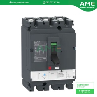 Cầu dao tự động dạng khối mccb 200a 3 pha dòng cắt 25ka loại cvs250b schneider_lv525302