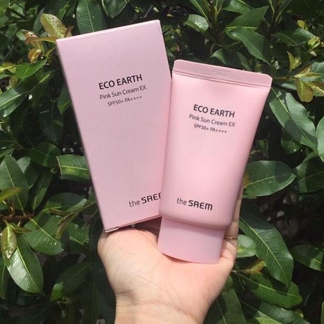 Kem chống nắng Eco earth The seam chính hãng