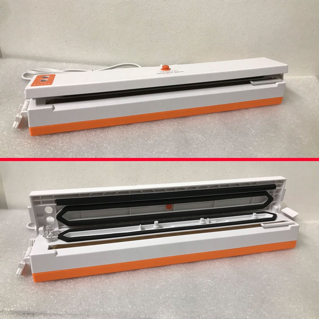 Máy hút chân không thực phẩm vacuum sealer hàn miệng túi Tặng kèm 10 túi hút máy hút chân không siêu khỏe,hết khí