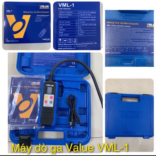 Máy dò hở khí gas VaLue VML-1 chính hãnggiá rẻ bất ngờ