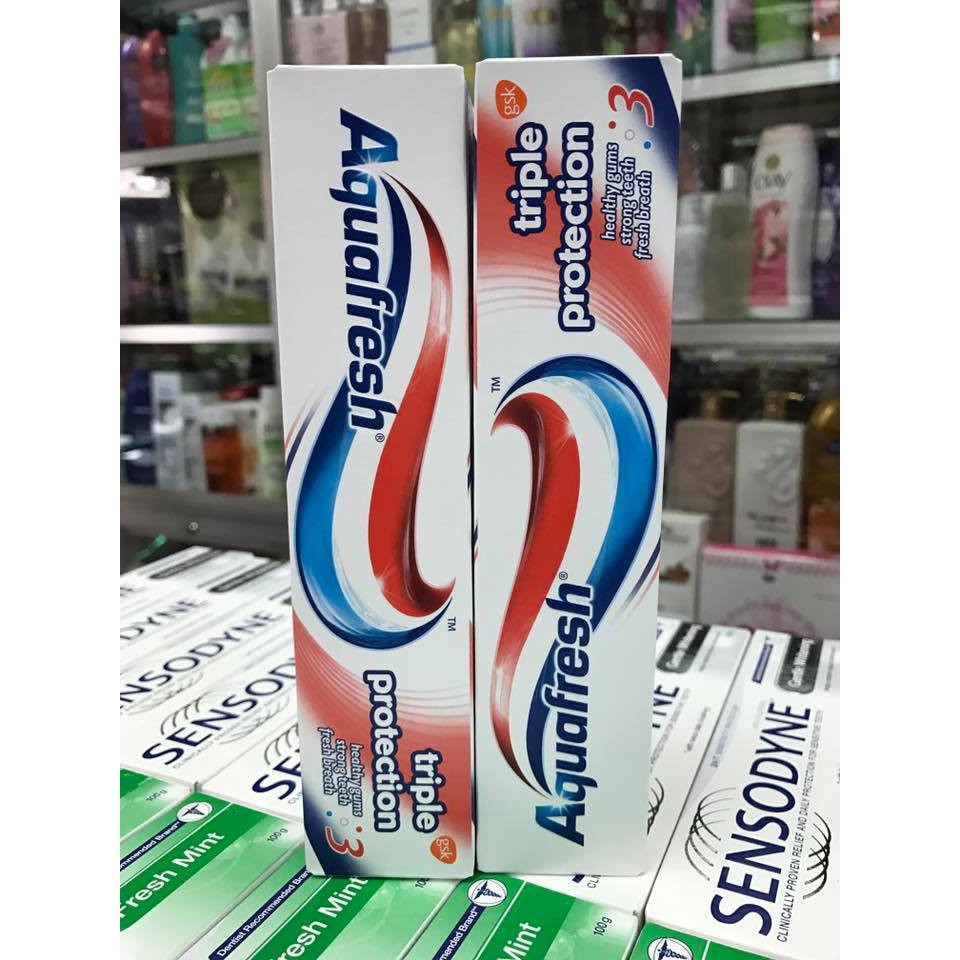 Kem đánh răng Aquafresh Fresh &amp; Minty 100ml