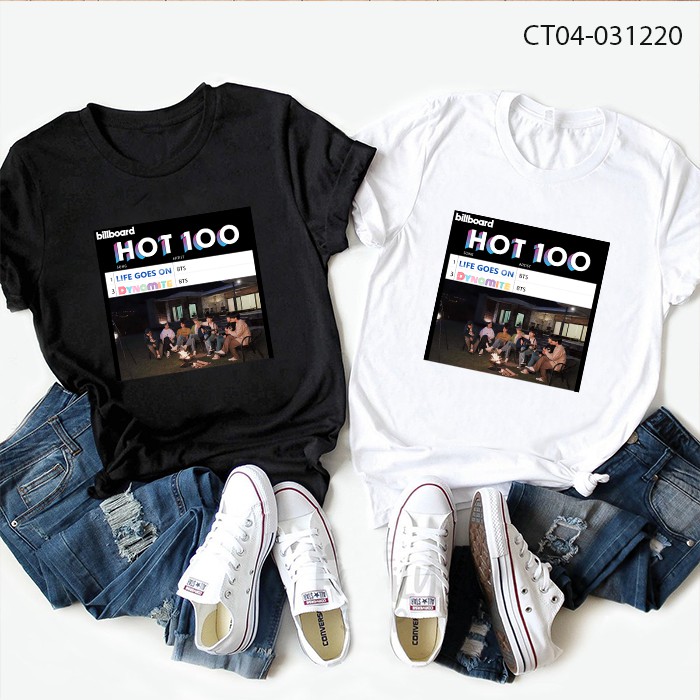 Áo Thun Hot 100 BillBoard BTS - CT04-031220