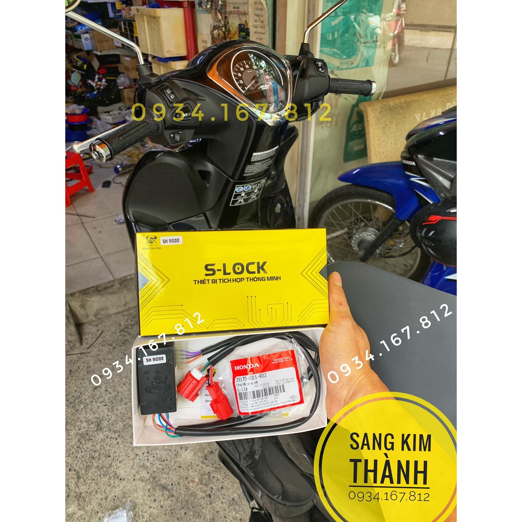 Công Tắc Tắt Mở Đèn Pha Xe Honda SH MODE Chính Hãng Kiêm Passing Tích Hợp Trên Mạch Slock