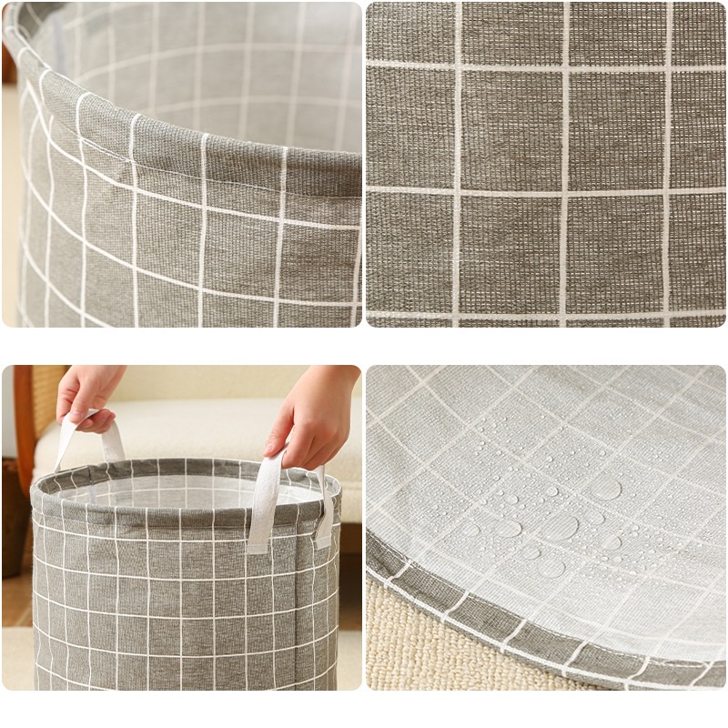 GIỎ VẢI/SỌT VẢI ĐỰNG QUẦN ÁO, ĐỒ CHƠI CHO BÉ CHẤT LIỆU CHỐNG THẤM TIỆN DỤNG