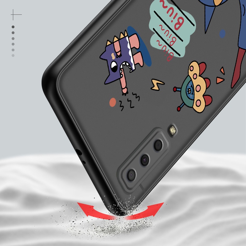 Ốp Điện Thoại Họa Tiết Siêu Nhân Độc Đáo Cho Samsung Galaxy A22 A7 A5 A3 2016 2018 5G 4G For Soft Case Phone Casing Camera Lens Protector Full Cover simple Silicone Cases mobile covers