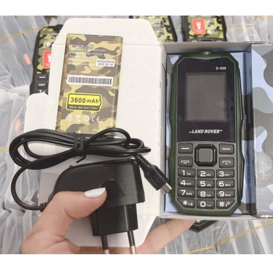 Điện thoại bàn phím 3 sim Land Rover S-009 loa to chữ to cho người già giá rẻ