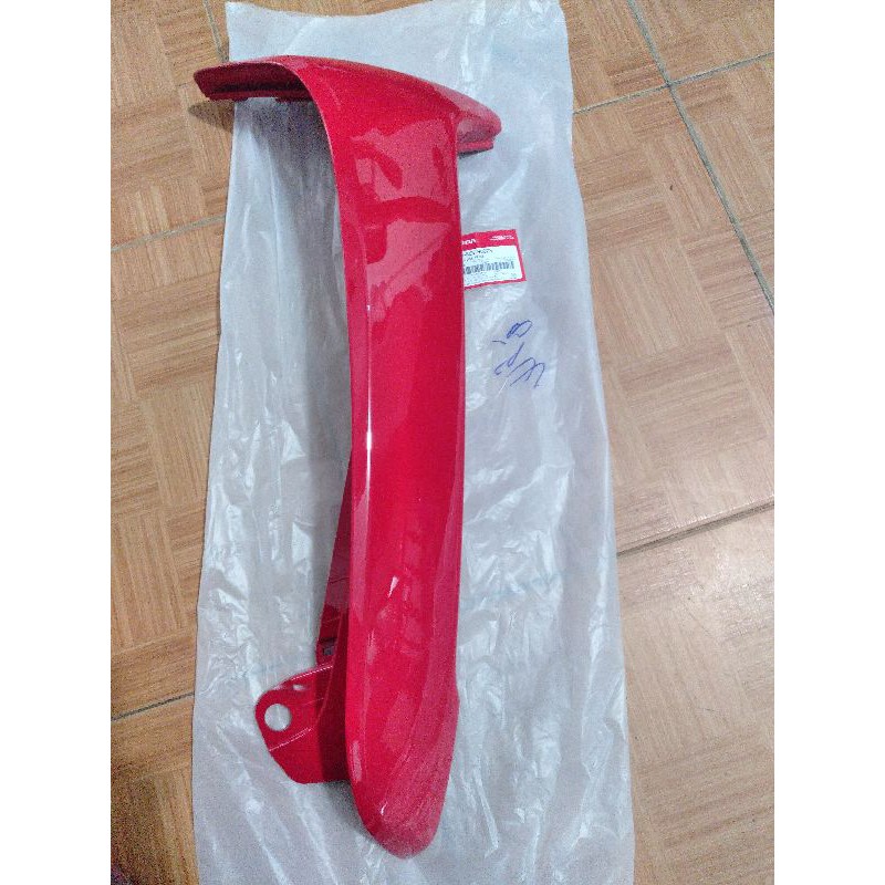 bộ 2 cánh yếm trong và ngoài  bên phải xe wave 100 màu đỏ cờ chính hãng