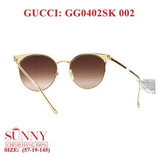 Kính Mát Unisex Gucci GG0402SK