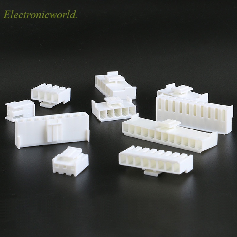 10 Set đầu nối VH 3.96mm 2P 3P 4P 5P 6P 7P 8Pin + vỏ cổng cắm + thiết bị đầu cuối VH3.96