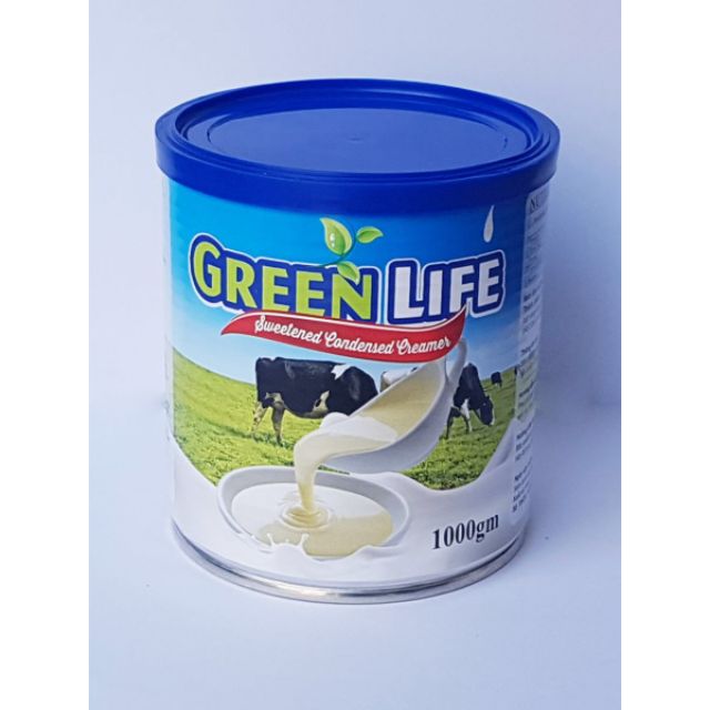 Kem đặc/ sữa đặc có đường Green Life lon 1kg