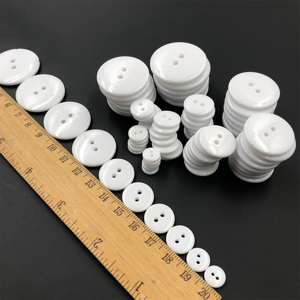 Set 100 Cúc Áo Nhựa Nhiều Kích Cỡ Làm Đồ Thủ Công