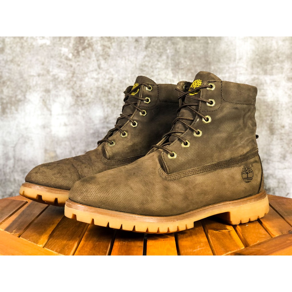 (SIZE 42.5) Giày chính hãng 2hand TIMBERLAND 6-INCH BOOTS