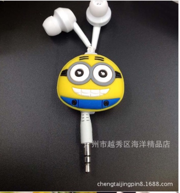 Tai nghe rút hoạt hình.