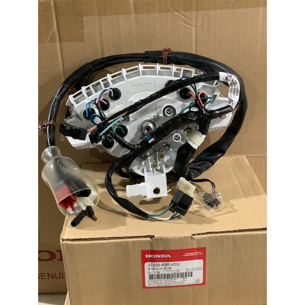 Bộ đồng hồ tốc độ - đồng hồ công tơ mét HONDA WAVE RSX 110 năm 2019-2020. 37200K90VD1