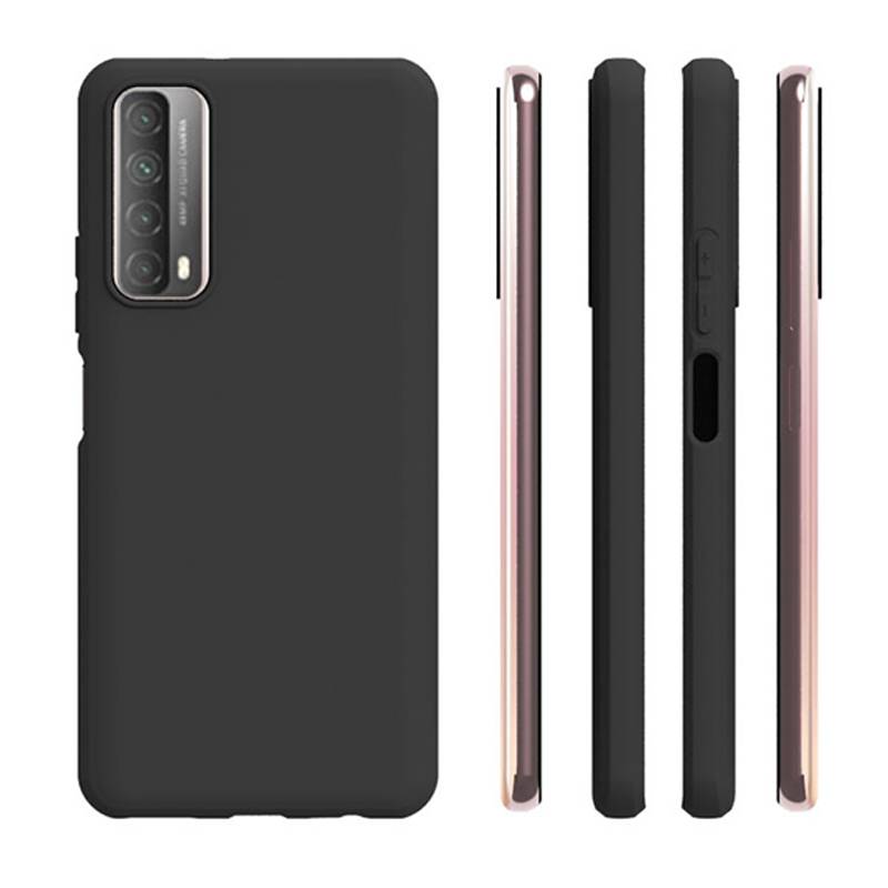 Ốp lưng Huawei Y7A Matte Black Cover Silicone Soft TPU Cover Huawei Y7A 2020 Vỏ điện thoại HuaweiY7A