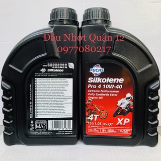 Nhớt Fuchs Silkolene Pro 4 10W-40 Mẫu Tem Châu Âu