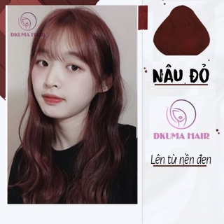 Màu Nhuộm Nâu Đỏ Dkumahair.vn