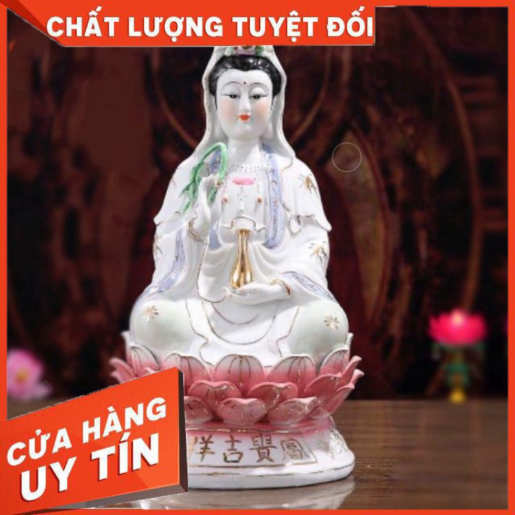 Tượng Phật. mẹ quan âm. Trắng cao cấp _