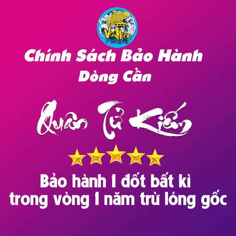 Cần Câu Tay Câu Đài Săn Hàng Carbon Siêu Hot YuFeng QUÂN TỬ KIẾM 5,5h TM - Vũ Môn Fishing