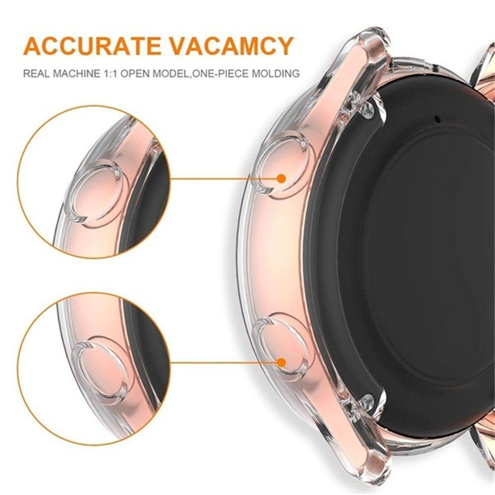Khung Bảo Vệ Màn Hình Trong Suốt 40mm 44mm Cho Đồng Hồ Samsung Galaxy Watch Active 2