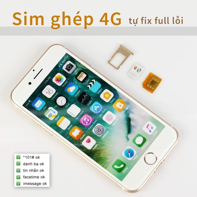 Sim Ghép Thần Thánh (Hỗ trợ nâng cấp tất cả version) Version 9 Fix full lỗi iphone lock 3G/4G