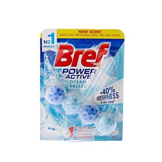 Viên khử mùi bồn cầu hiệu Bref vỉ 50g 4 viên