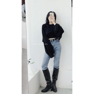 Set áo croptop kèm áo 2 dây