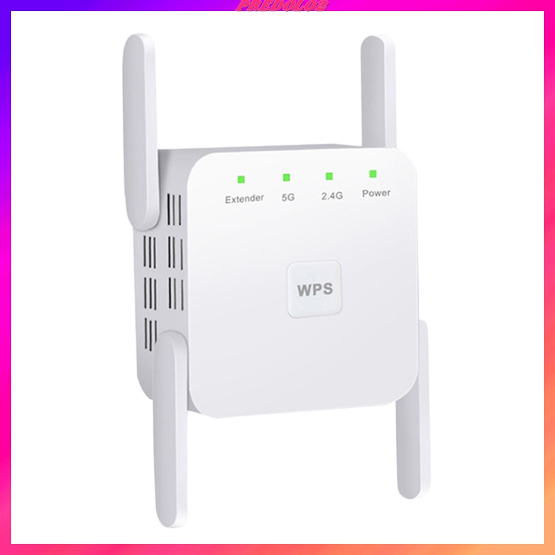 Thiết Bị Khuếch Đại Tín Hiệu Wifi Không Dây 1200mbps 2.4g 5g 4 Ăng Ten Phích Cắm Us | BigBuy360 - bigbuy360.vn