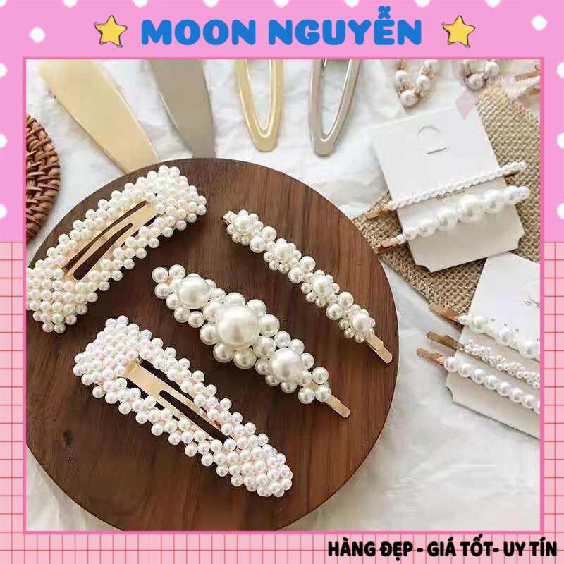 Set 4 kẹp tóc mái Hàn Quốc xinh xắn KT4