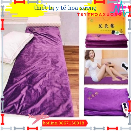 Thảm ngải cứu,đệm ngãi cứu Massage tại nhà nhỏ gọ màu xắc tiện dụng cho gia đình