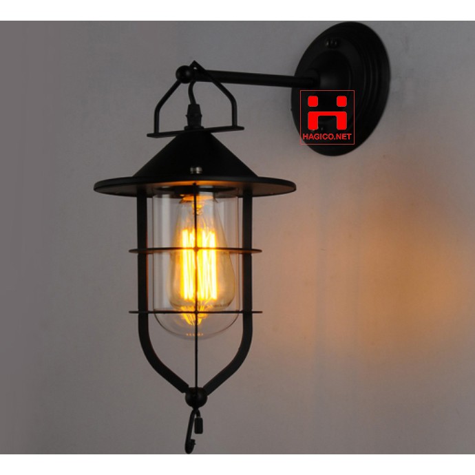 Đèn trang trí gắn tường chao thả nổ GTCN149