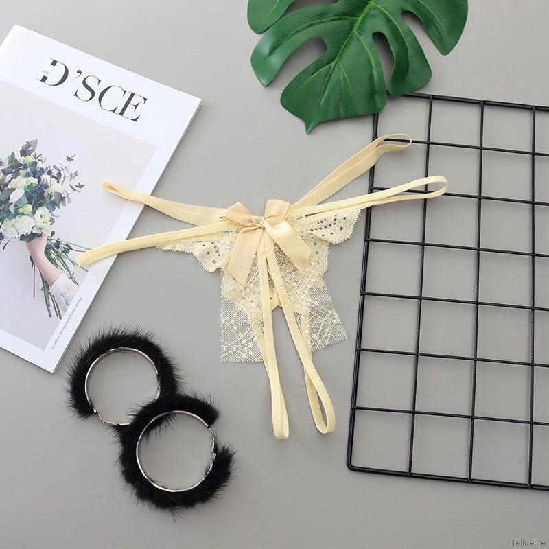 Quần lót ren dây hình bướm quyến rũ