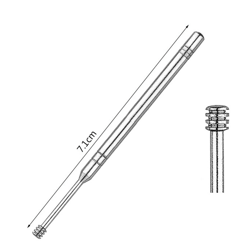 ●Bộ 5 Dụng Cụ Lấy Ráy Tai Dạng Xoắn Ốc Bằng Thép Không Gỉ Kèm Hộp Đựng