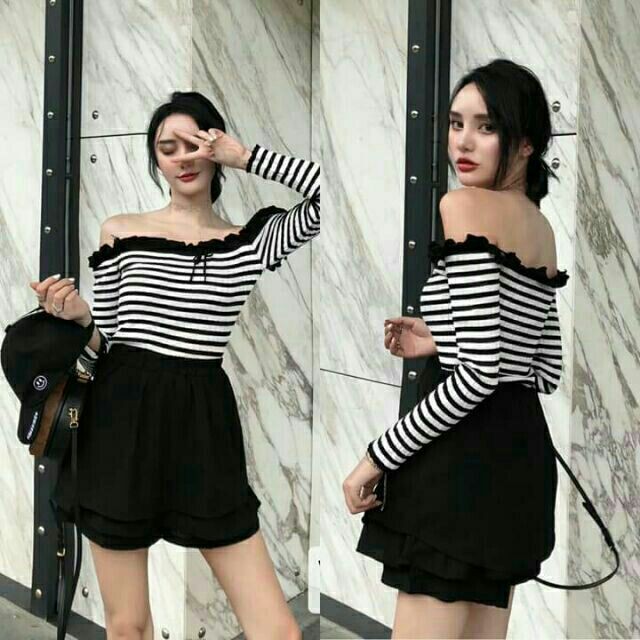 Áo len trễ vai siêu đẹp