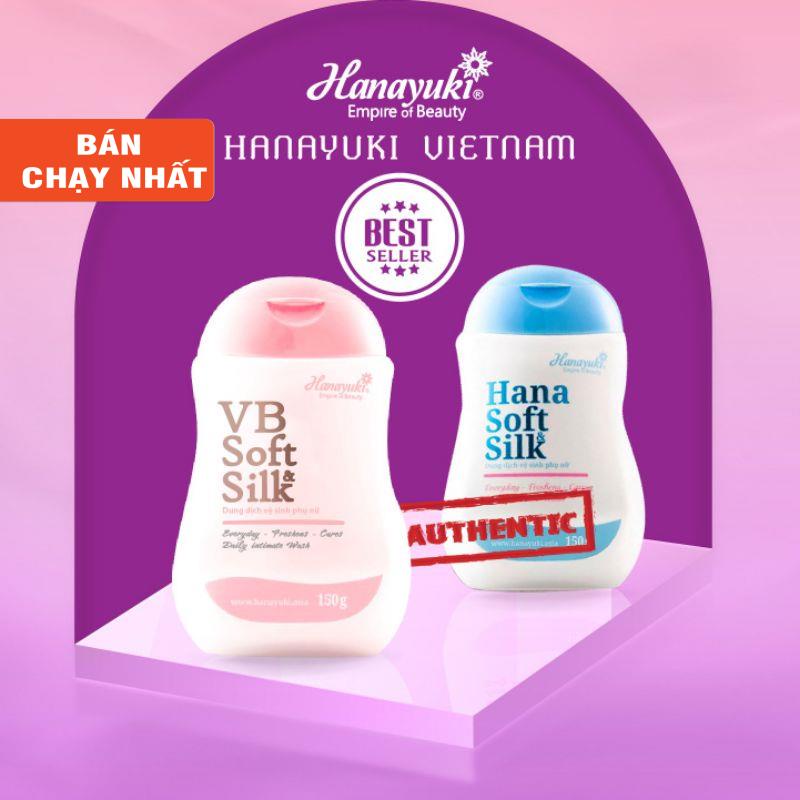 [Rẻ cực sốc ] Dung dịch vệ sinh vùng_kín nam nữ Hana VB Soft Silk chính hãng 100%- Glow Vietnam