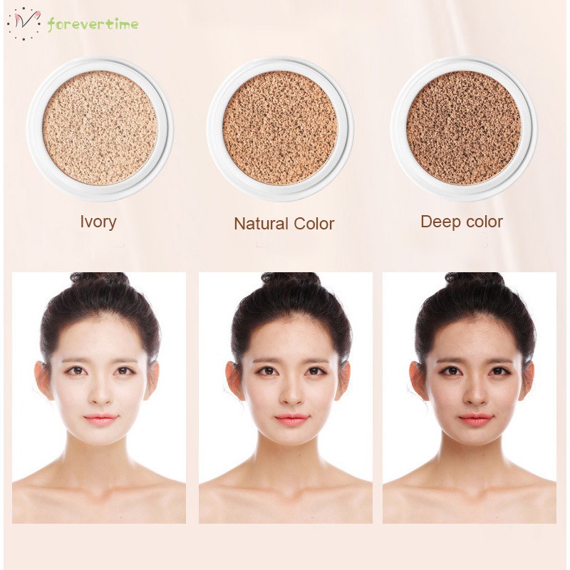 #Trang điểm# BB Cream Whitening Sunscreen Isolation Concealer Moisturizing Foundation Makeup Bare Face Beauty Make Up Air Cushion
