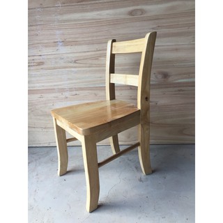 Ghế gỗ trẻ em có lưng tựa gỗ cao su 100% - TC205 - MUA LẺ GIÁ NHÀ MÁY