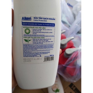 Sữa tắm sạch khuẩn Aiken 350g