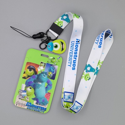 Thẻ ID / Thẻ ID Bằng PVC Họa Tiết Hoạt Hình Disney Monsters University Mickey Stitch Dành Cho Học Sinh