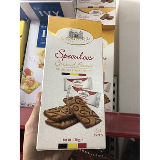 Bánh quy Biscuit Bỉ Hộp Vàng 150g