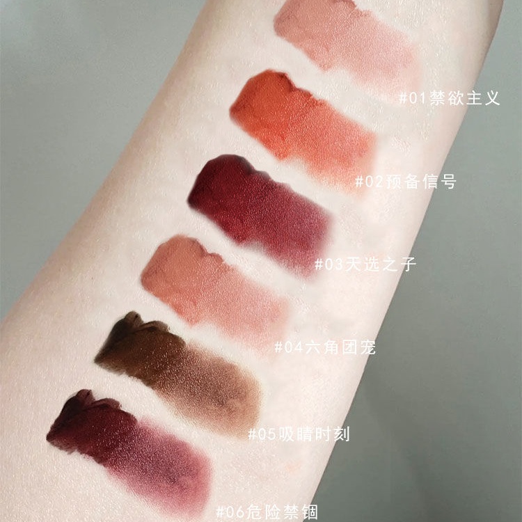 [Hàng mới về] Son Kem Lì KAKASHOW Màu Nhung Sương Lì Mịn Lâu Trôi Mềm Môi